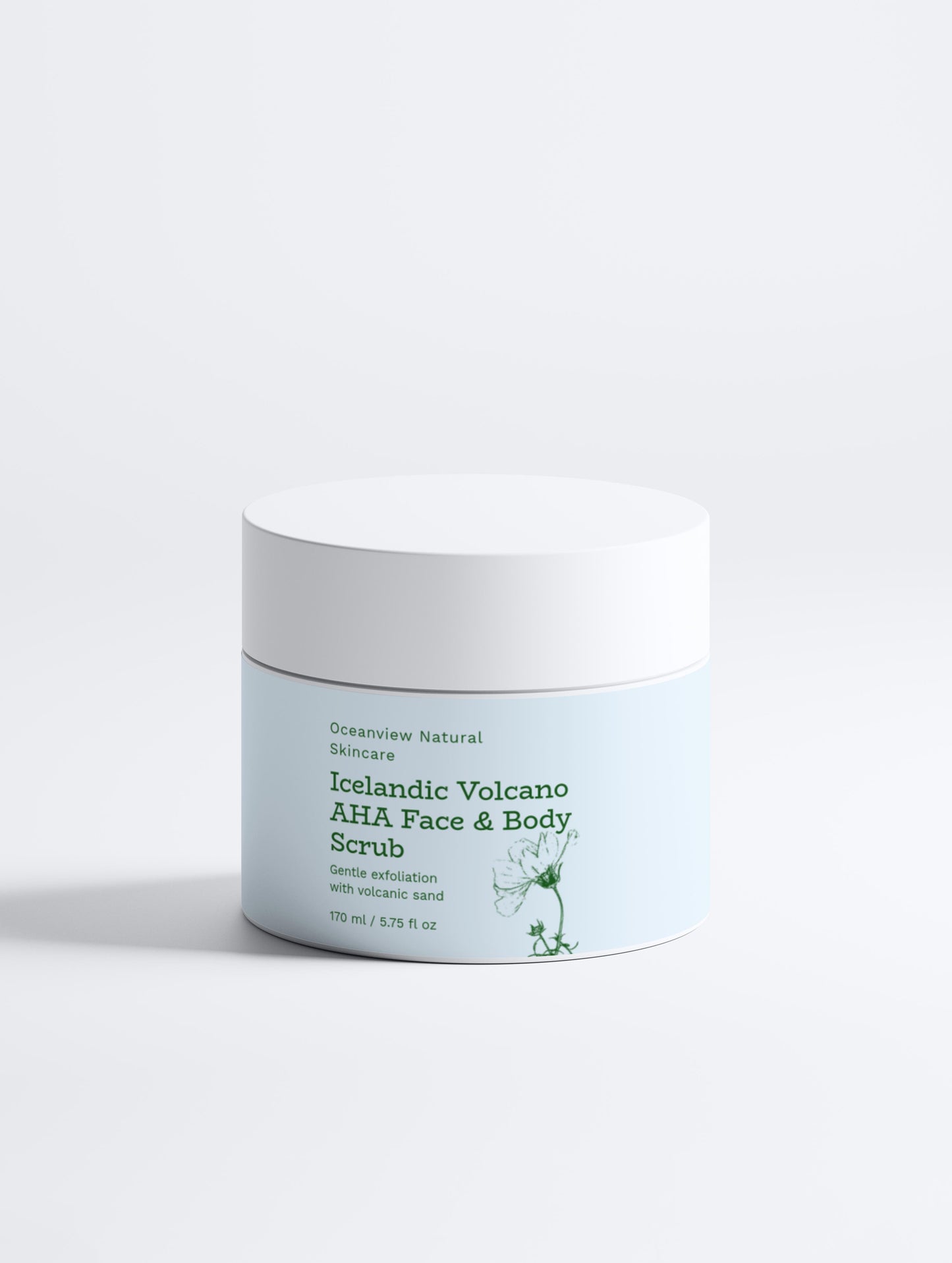 Icelandic Volcano AHA Face & Body Scrub 170 ml