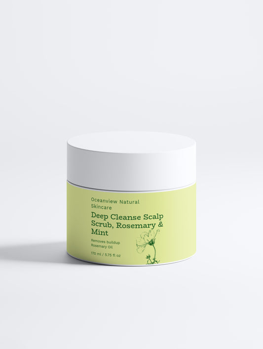 Deep Cleanse Scalp Scrub, Rosemary & Mint